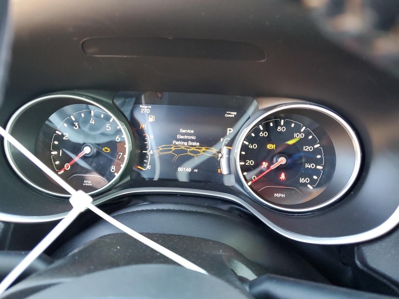 2019 Jeep Compass Limited VIN: 3C4NJDCB4KT827867 Lot: 92472015