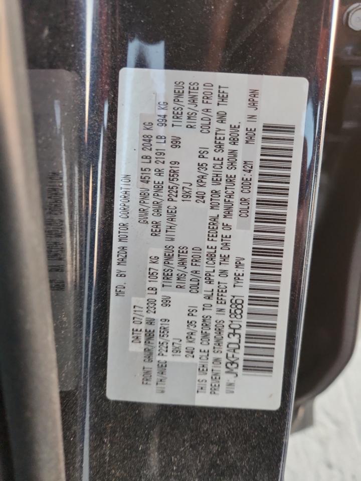 2017 Mazda Cx-5 Grand Touring VIN: JM3KFADL3H0185861 Lot: 93206575