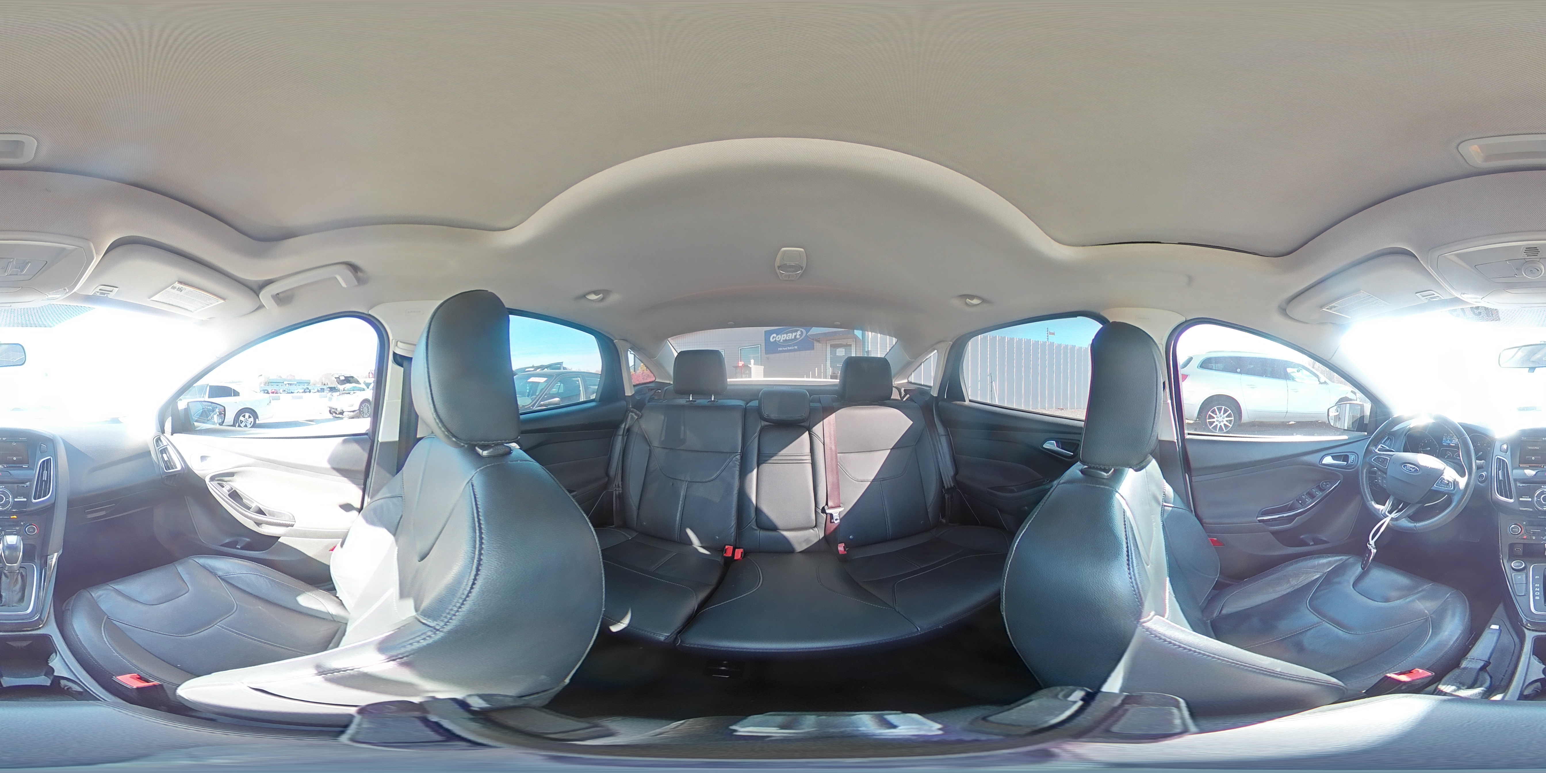 2015 Ford Focus Titanium VIN: 1FADP3J23FL383637 Lot: 91919455