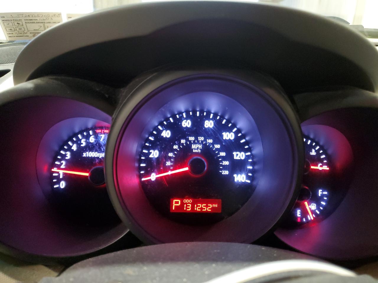 2010 Kia Soul + VIN: KNDJT2A22A7095855 Lot: 93221445