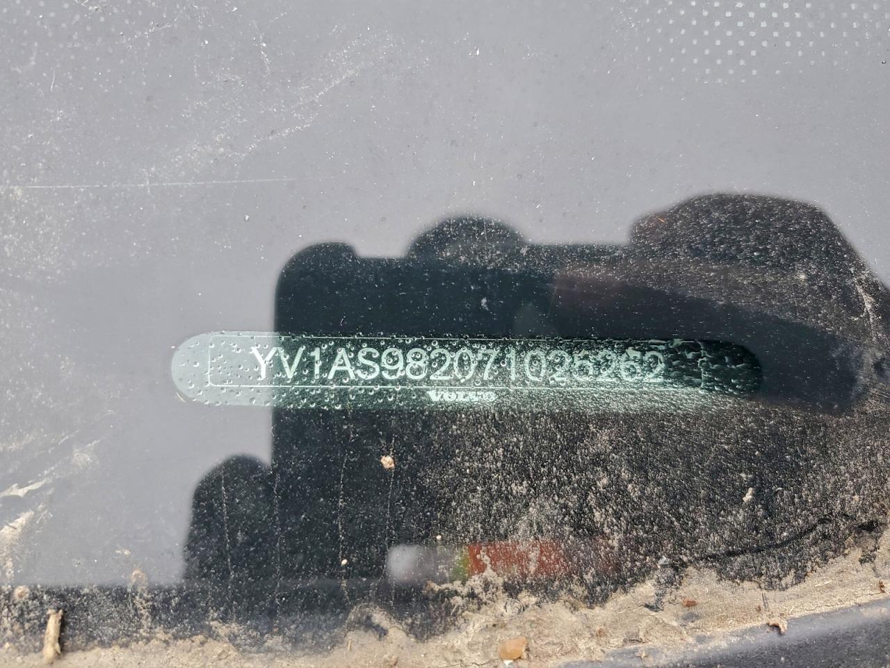 2007 Volvo S80 3.2 VIN: YV1AS982071025262 Lot: 94302695