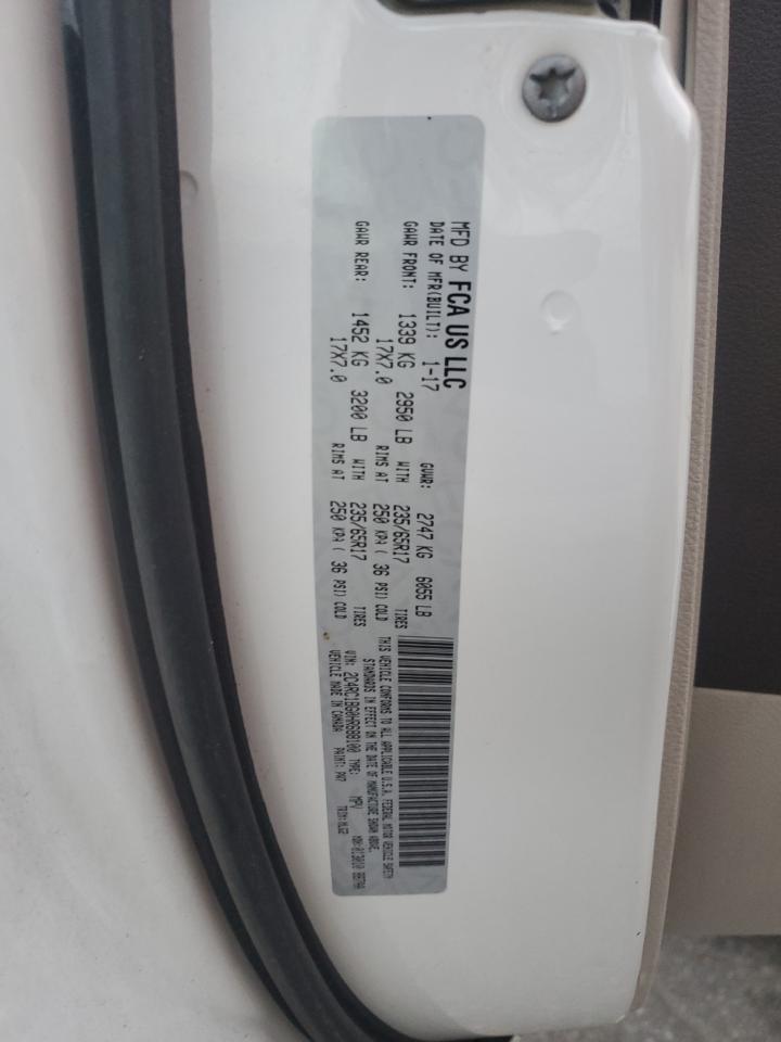 2017 Chrysler Pacifica Touring L VIN: 2C4RC1BG0HR688100 Lot: 92442915