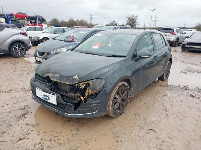 2014 VOLKSWAGEN GOLF 1.6 TDI 105 SE 5DR for sale at Copart BRISTOL