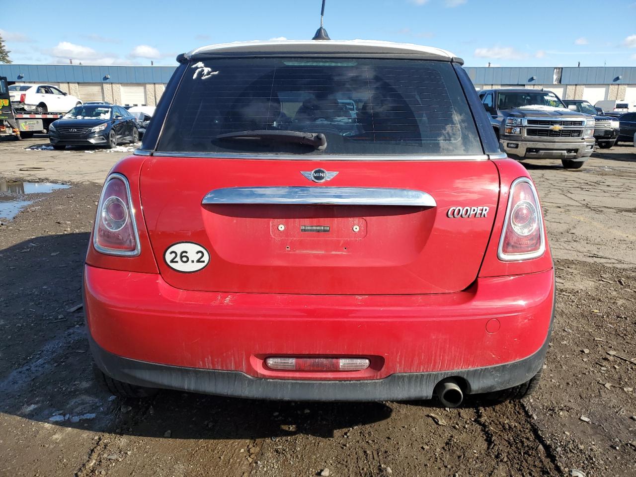 2013 Mini Cooper VIN: WMWSU3C5XDT544707 Lot: 91818925