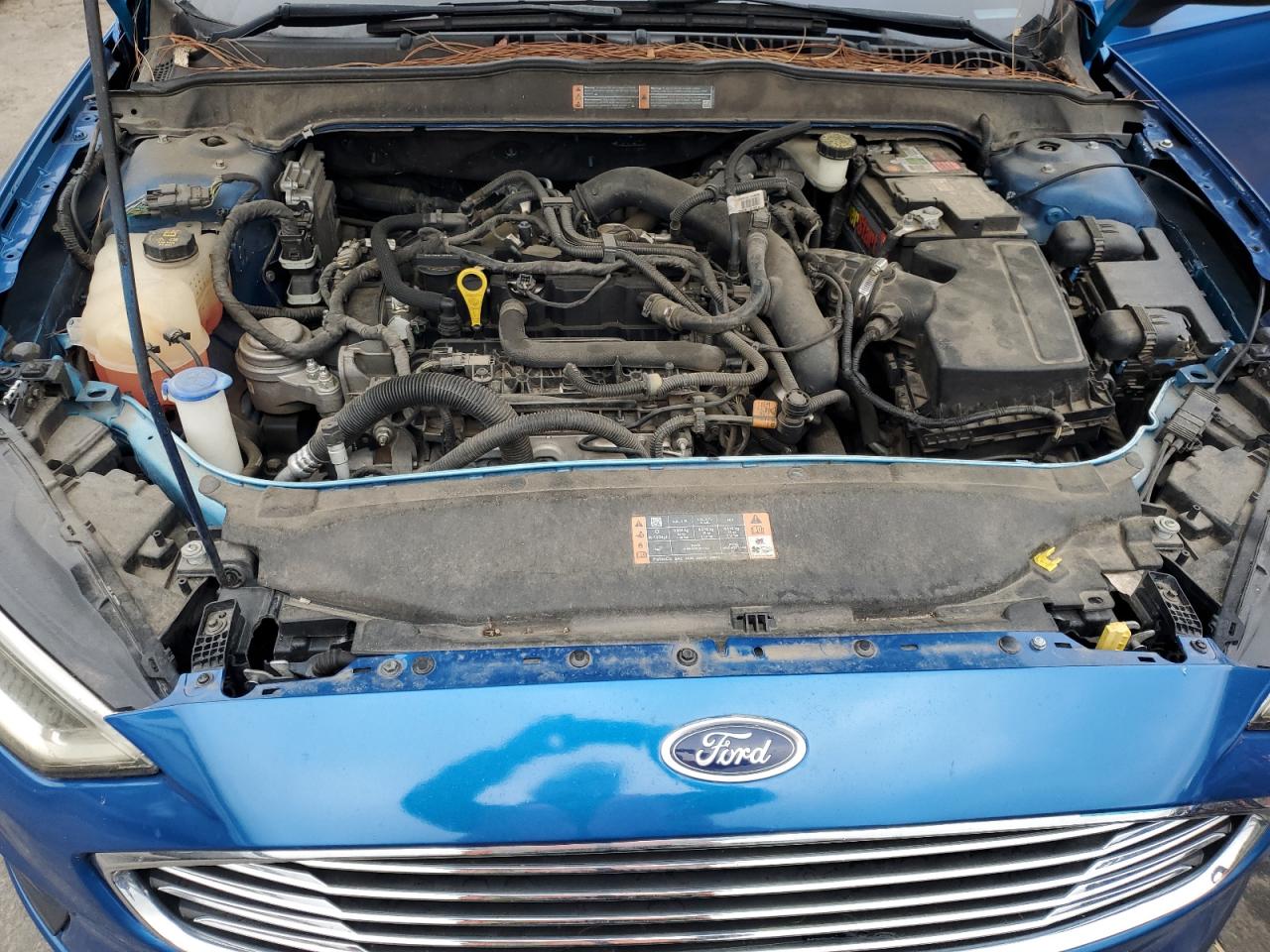 2019 Ford Fusion Se VIN: 3FA6P0HD2KR148222 Lot: 93248795