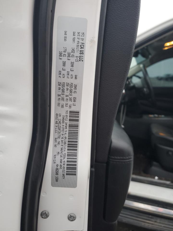 2015 Dodge Durango Limited VIN: 1C4RDJDG0FC917701 Lot: 93725505