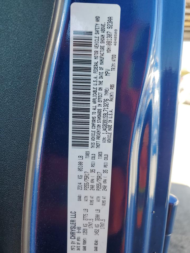 2009 Jeep Wrangler Unlimited X VIN: 1J4GB39159L713276 Lot: 93233305