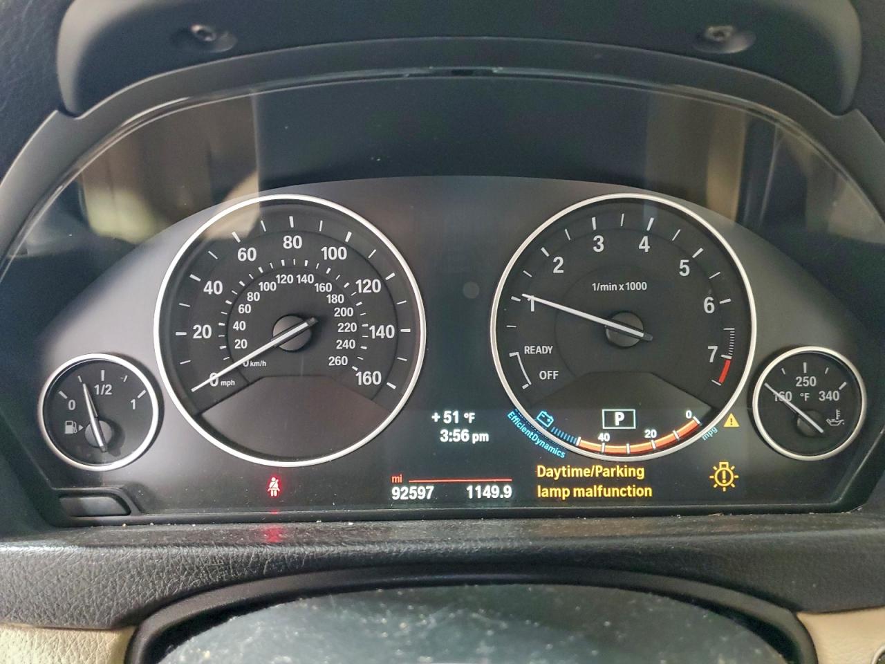 2014 BMW 320 I xDrive VIN: WBA3C3C5XEP660829 Lot: 93604105