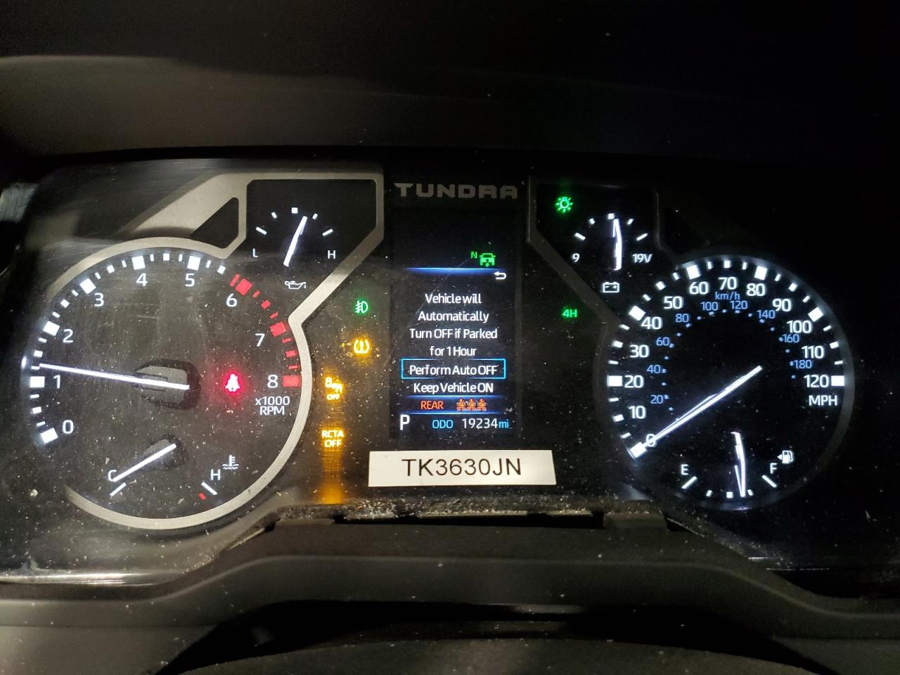 2022 Toyota Tundra Crewmax Sr VIN: 5TFLA5DB9NX049098 Lot: 86167555