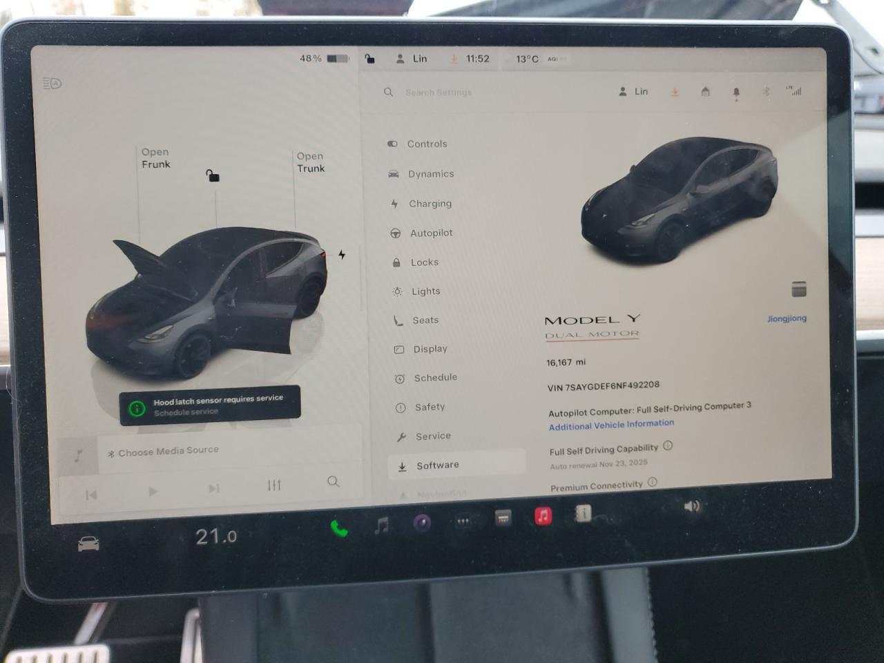 2022 Tesla Model Y VIN: 7SAYGDEF6NF492208 Lot: 92234625