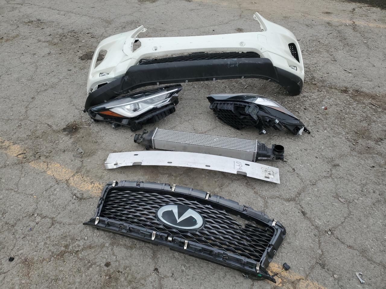 2022 Infiniti Qx50 Essential VIN: 3PCAJ5CA7NF120258 Lot: 93139755