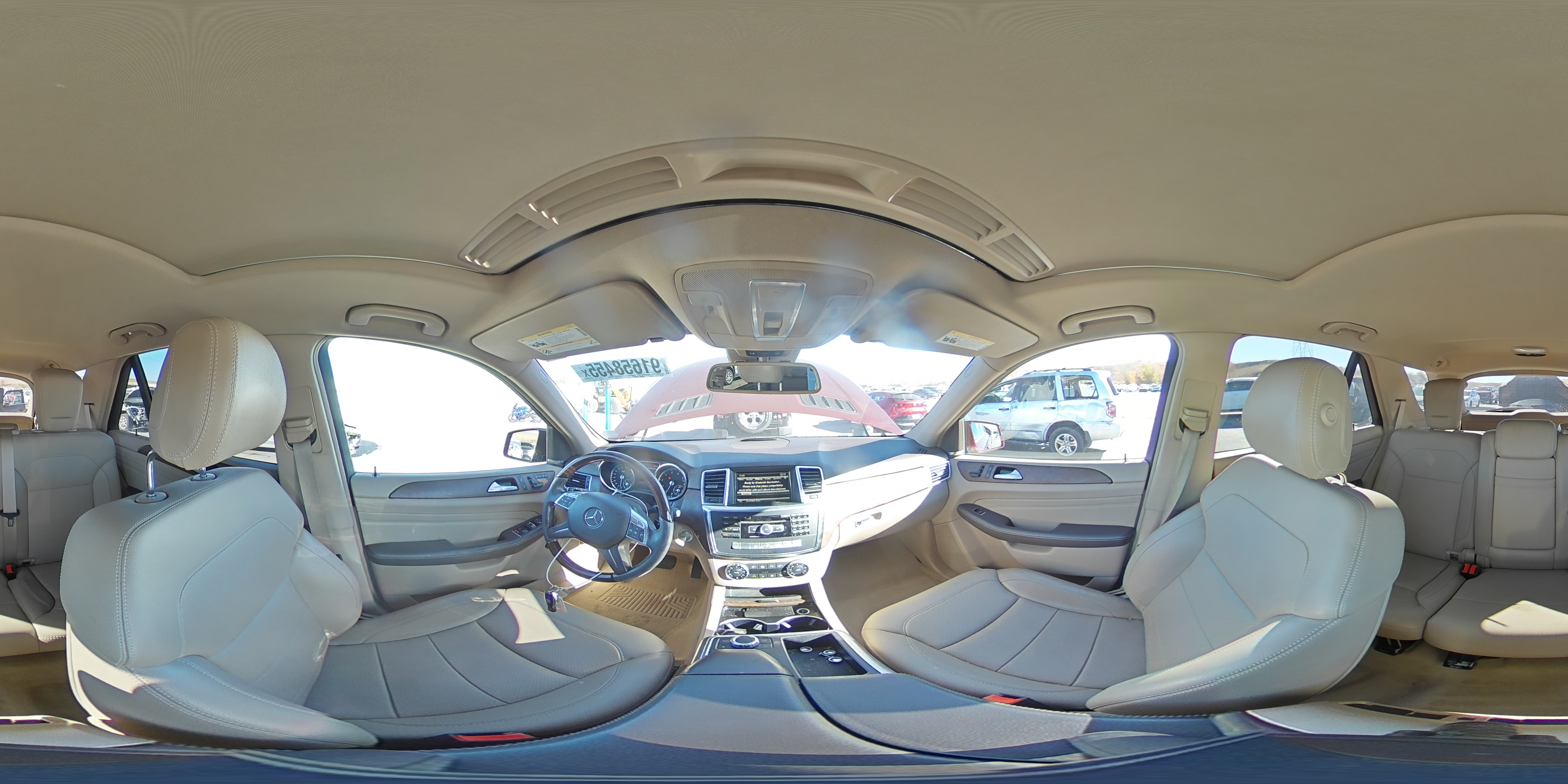 2014 Mercedes-Benz Ml 350 4Matic VIN: 4JGDA5HB0EA337296 Lot: 91658455