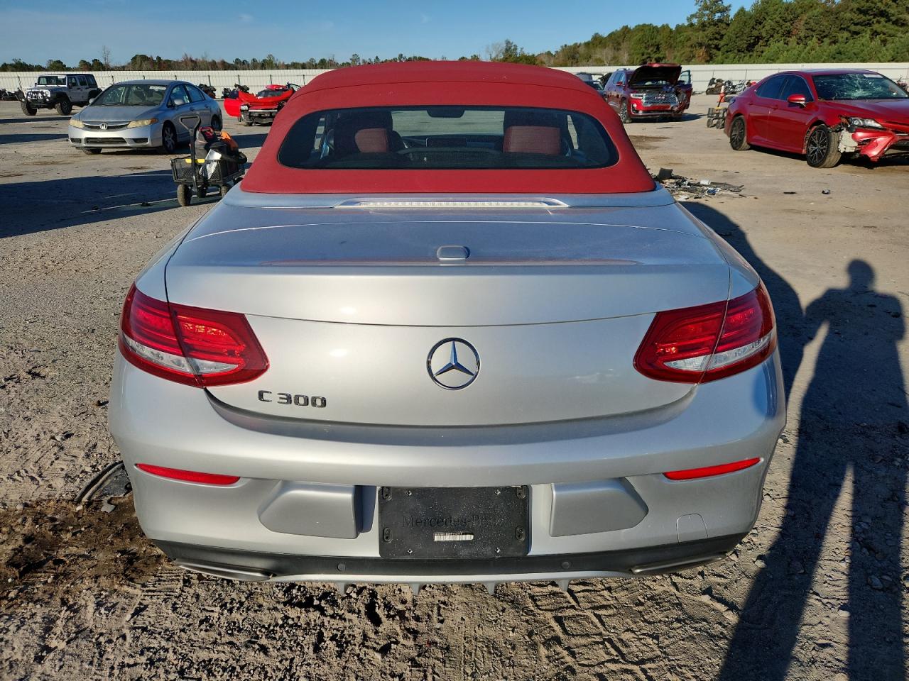 2017 Mercedes-Benz C 300 VIN: WDDWK4JB8HF554218 Lot: 92788765