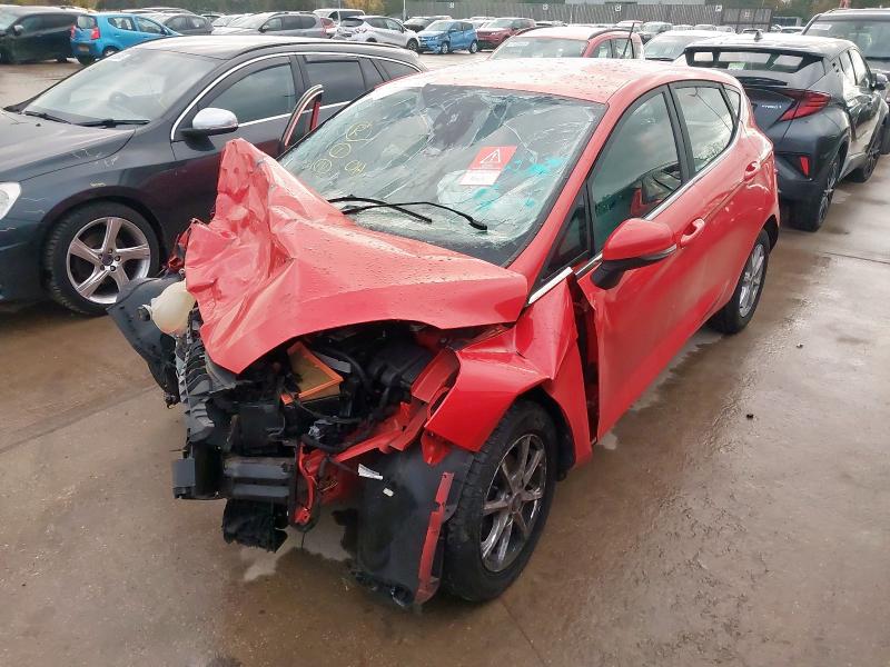 2018 FORD FIESTA 1.1 ZETEC 5DR for sale at Copart SANDY