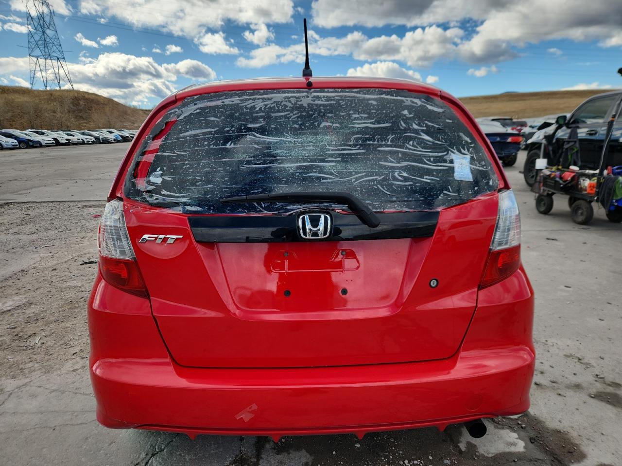 2009 Honda Fit VIN: JHMGE88269S016353 Lot: 92920135