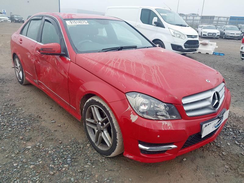 2013 MERCEDES-BENZ C CLASS C220 CDI BLUEEFFICIENCY AMG SPORT 4DR AUTO
