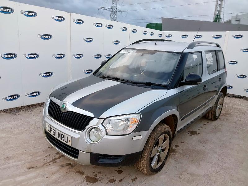 2012 SKODA YETI 2.0 TDI CR S 4X4 5DR for sale at Copart BRISTOL