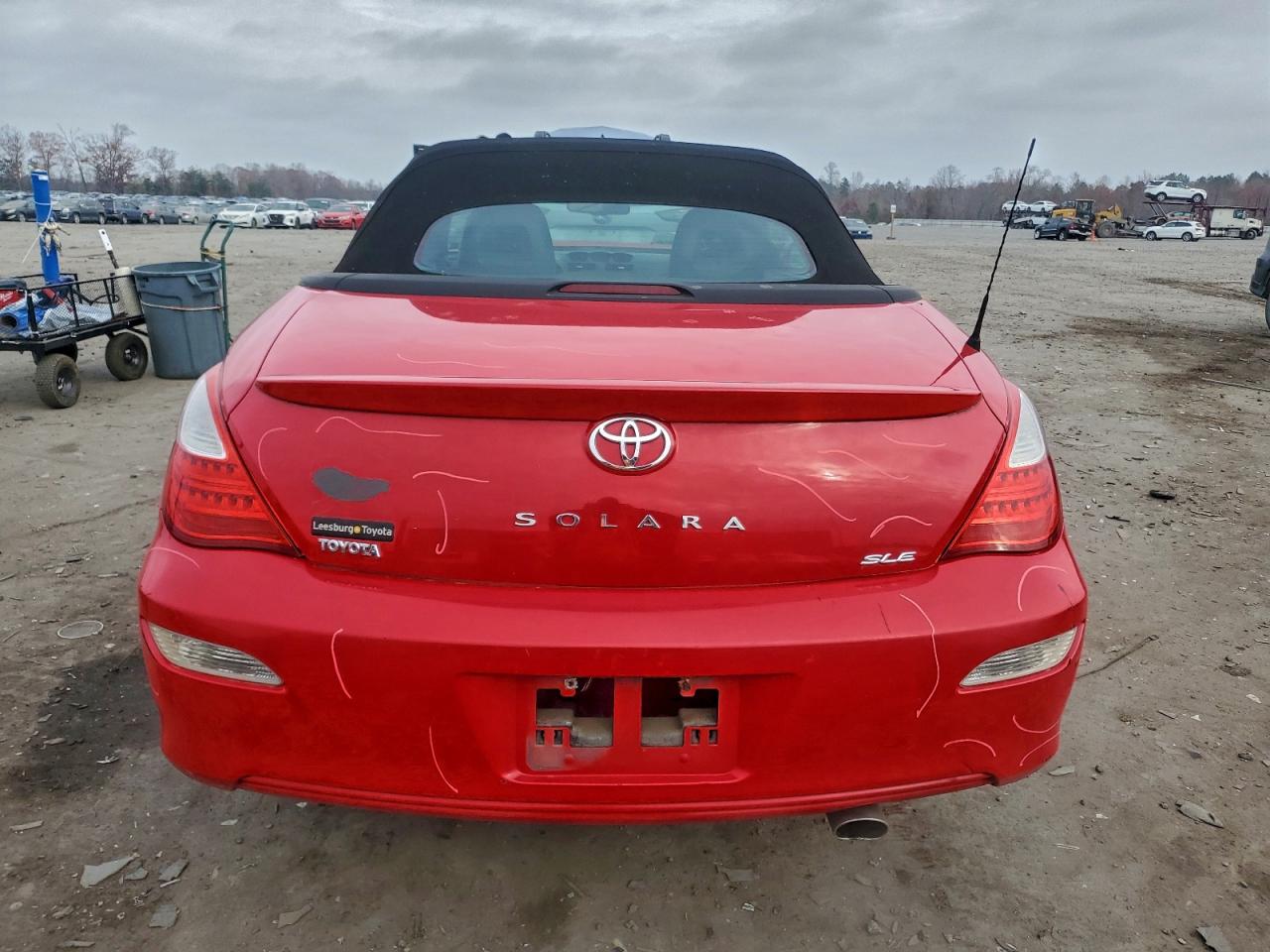 2007 Toyota Camry Solara Se VIN: 4T1FA38P37U125972 Lot: 93695005