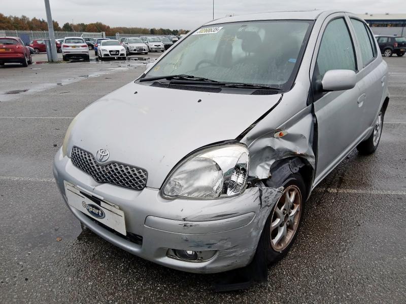 2004 TOYOTA YARIS 1.3 VVT-I T SPIRIT 5DR AUTO for sale at Copart SANDTOFT