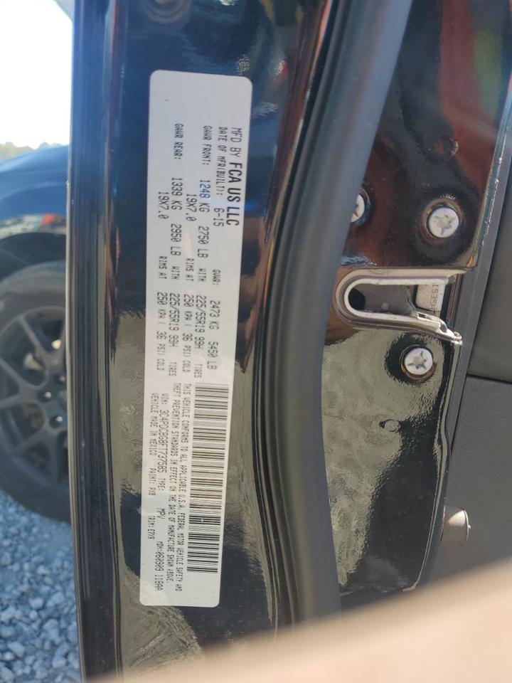 2015 Dodge Journey Sxt VIN: 3C4PDCBG8FT737585 Lot: 92654855