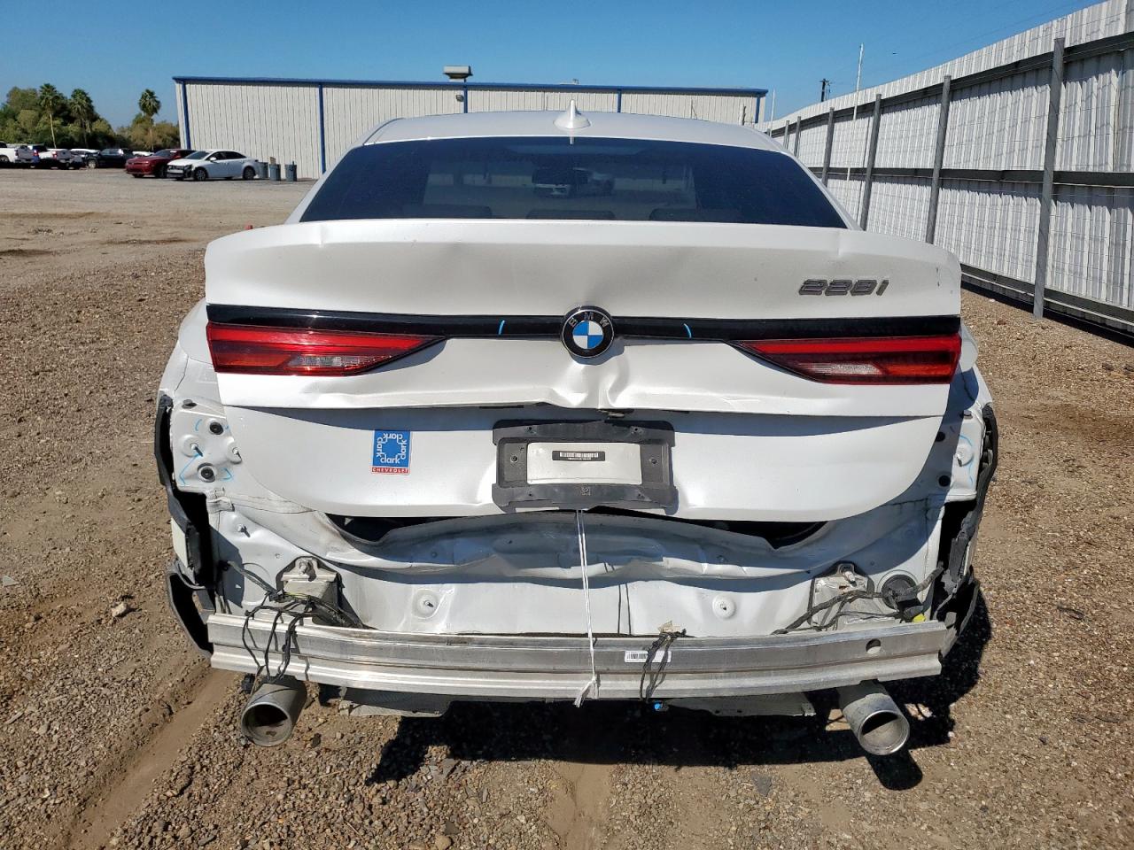 2022 BMW 228I VIN: WBA53AK0XN7K83485 Lot: 90678395