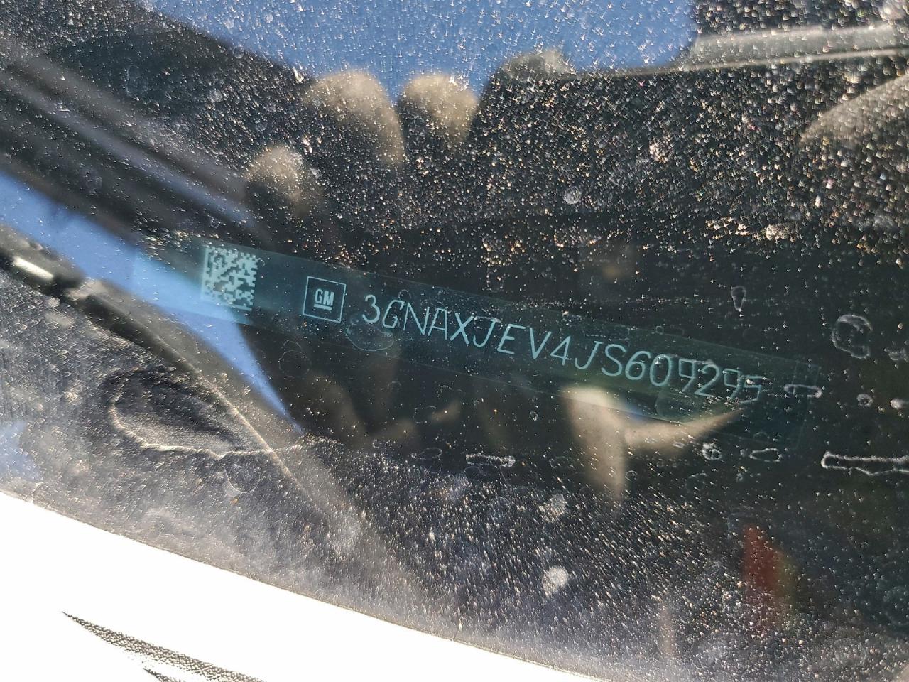 2018 Chevrolet Equinox Lt VIN: 3GNAXJEV4JS609295 Lot: 93723295