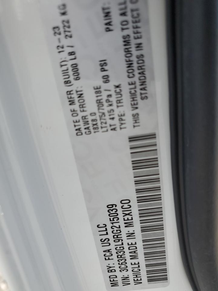 2024 Ram 3500 Tradesman VIN: 3C63R3GL9RG215039 Lot: 87211595