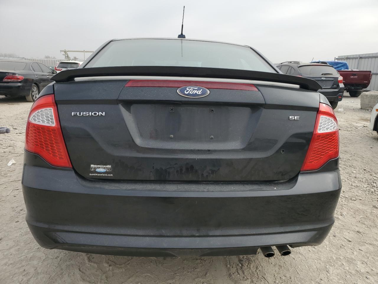 2012 Ford Fusion Se VIN: 3FAHP0HA3CR437318 Lot: 93301875
