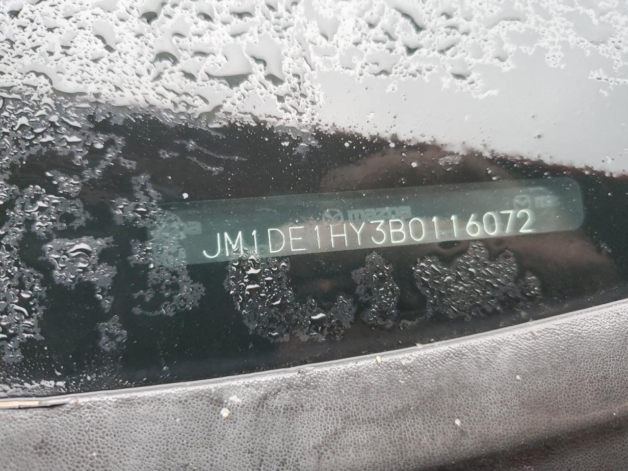 2011 Mazda Mazda2 VIN: JM1DE1HY3B0116072 Lot: 91876525