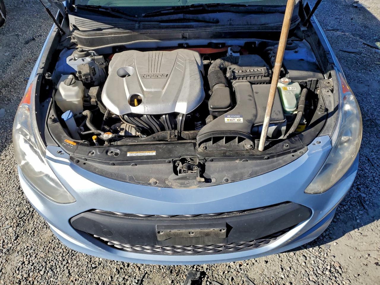 2013 Hyundai Sonata Hybrid VIN: KMHEC4A4XDA085818 Lot: 93281185