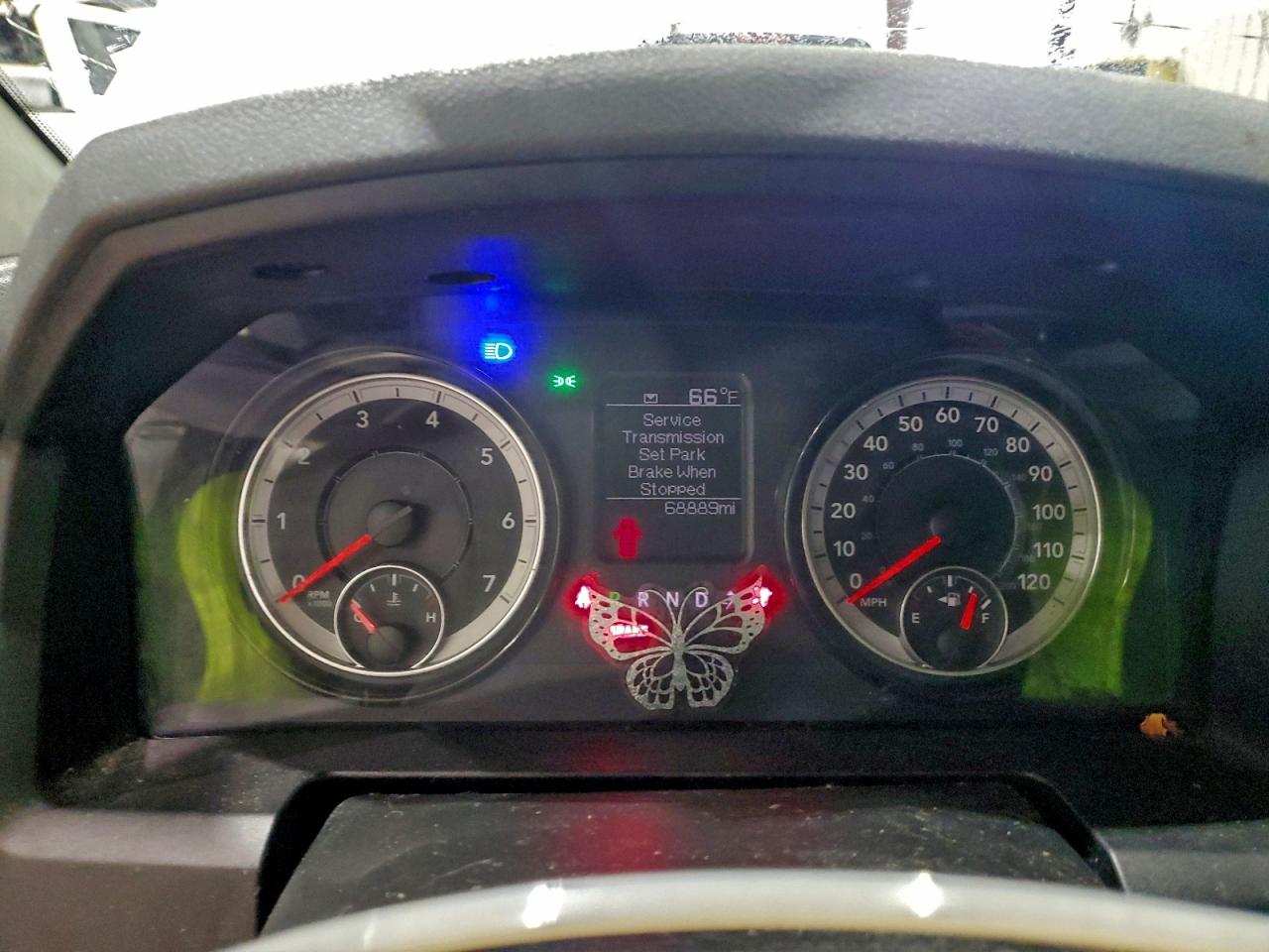 2019 Ram 1500 Classic Tradesman VIN: 1C6RR6FT7KS745585 Lot: 93532275