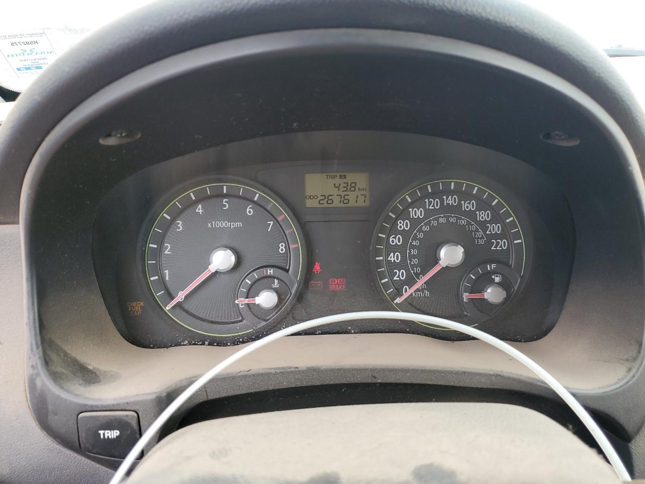 2007 Kia Rio 5 Sx VIN: KNADE163376285209 Lot: 93830075