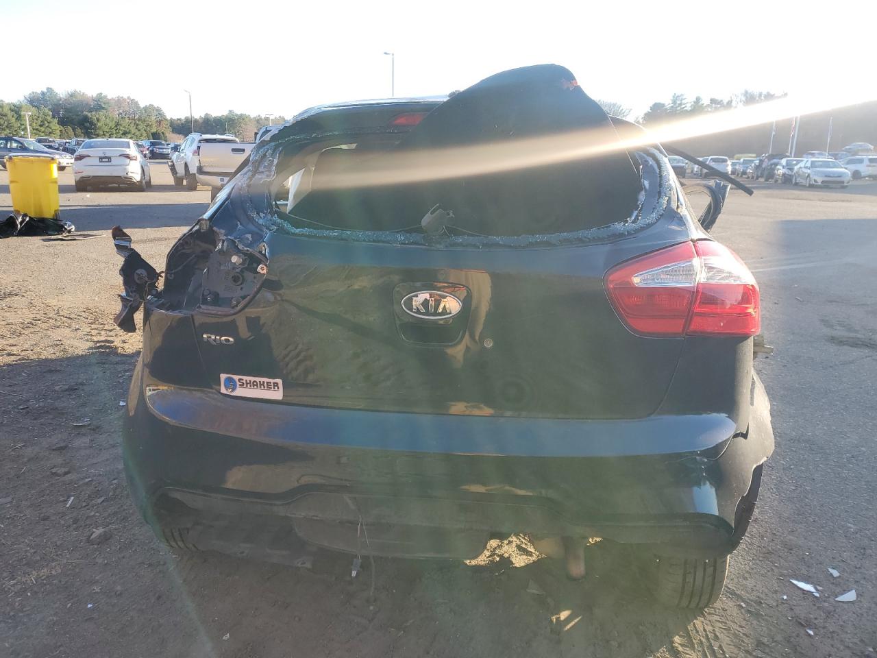 2012 Kia Rio Lx VIN: KNADM5A36C6014978 Lot: 93263435