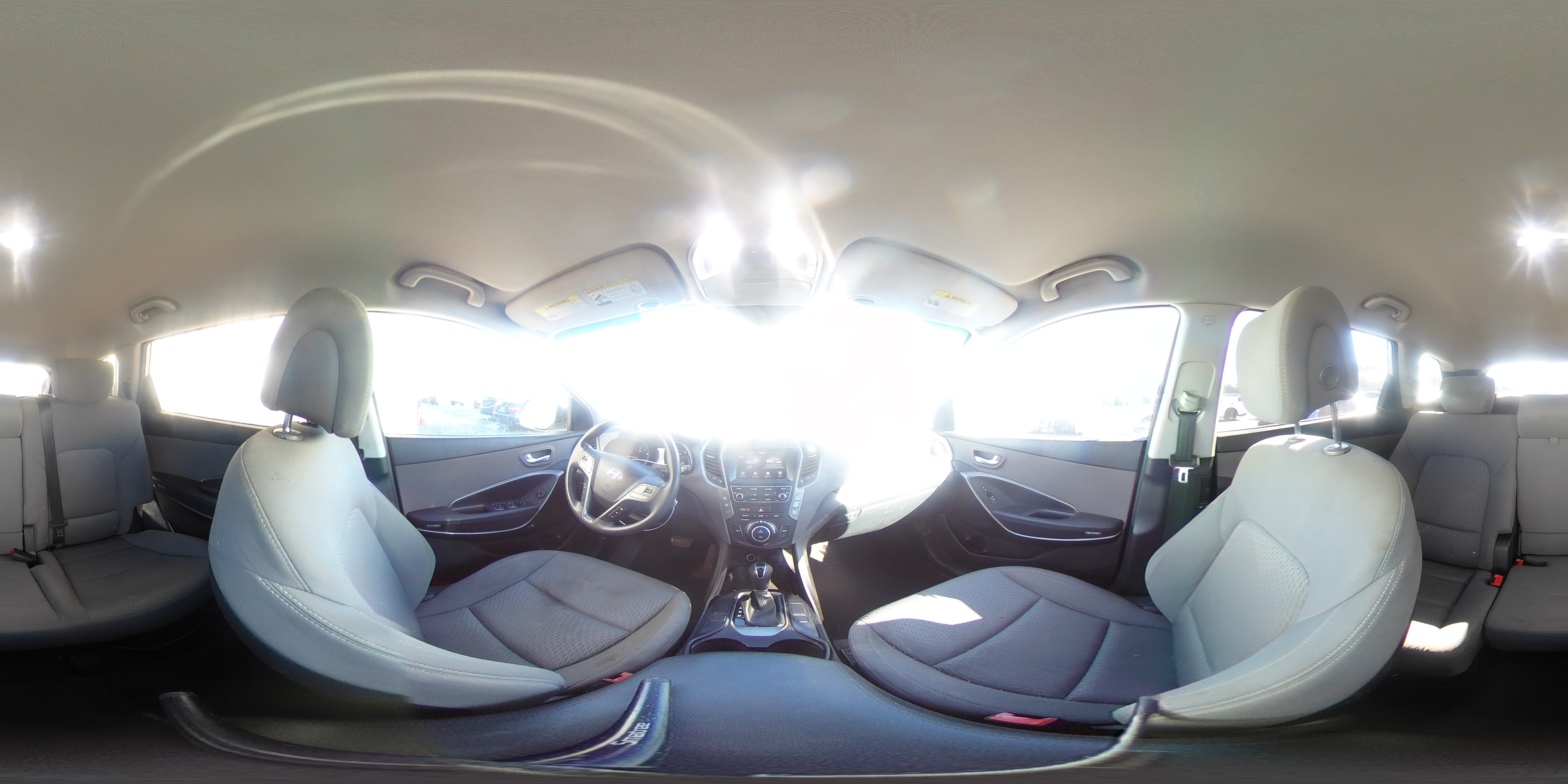 2017 Hyundai Santa Fe Se VIN: KM8SM4HF1HU226447 Lot: 92640255