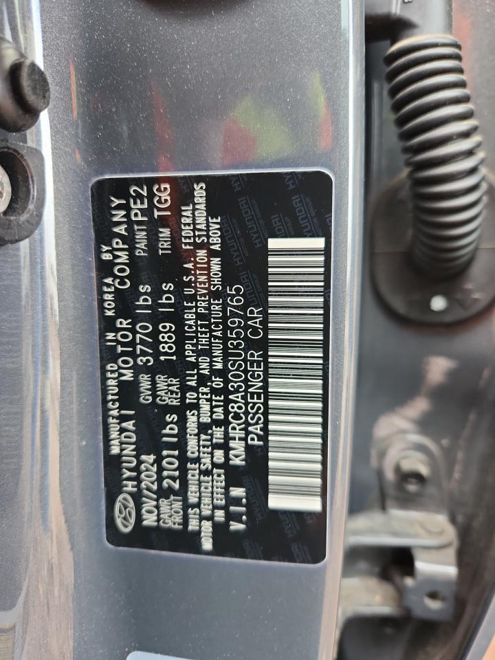 2025 Hyundai Venue Sel VIN: KMHRC8A30SU359765 Lot: 93516055