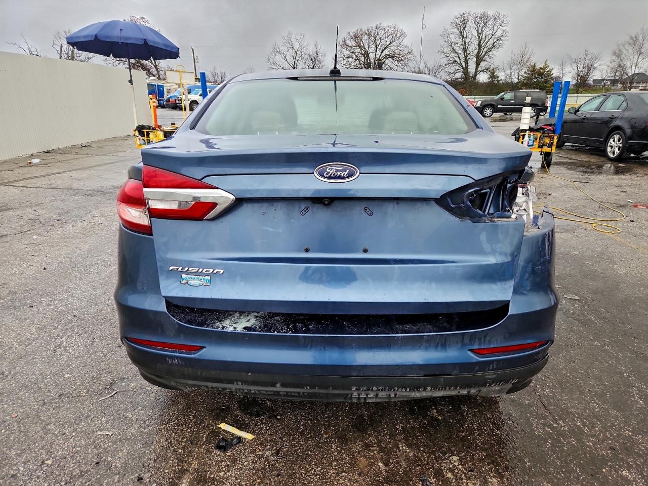 2019 Ford Fusion S VIN: 3FA6P0G7XKR275229 Lot: 94191665