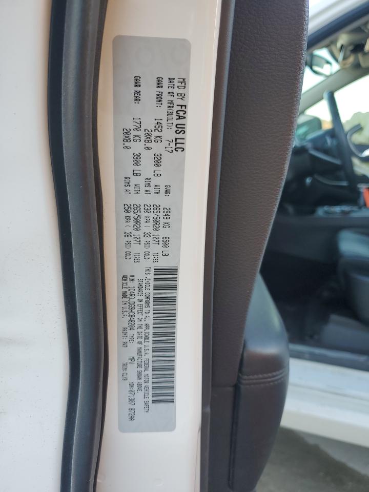 2017 Dodge Durango Gt VIN: 1C4RDJDG9HC848204 Lot: 91373515