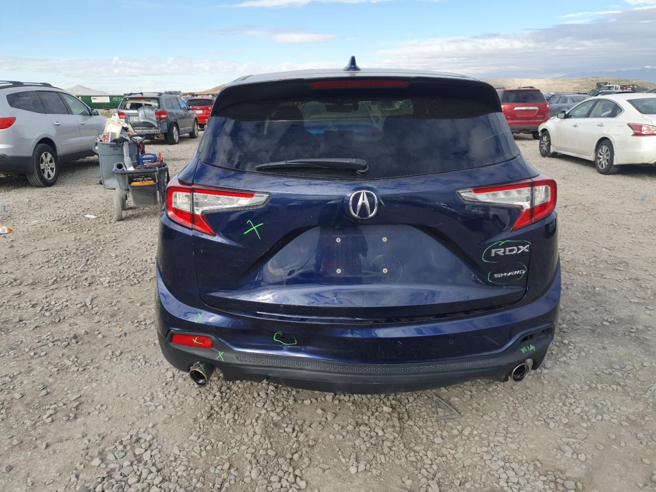 2019 Acura Rdx Technology VIN: 5J8TC2H50KL001376 Lot: 91678155