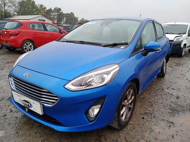 2019 FORD FIESTA 1.0 ECOBOOST ZETEC 5DR for sale at Copart WOLVERHAMPTON