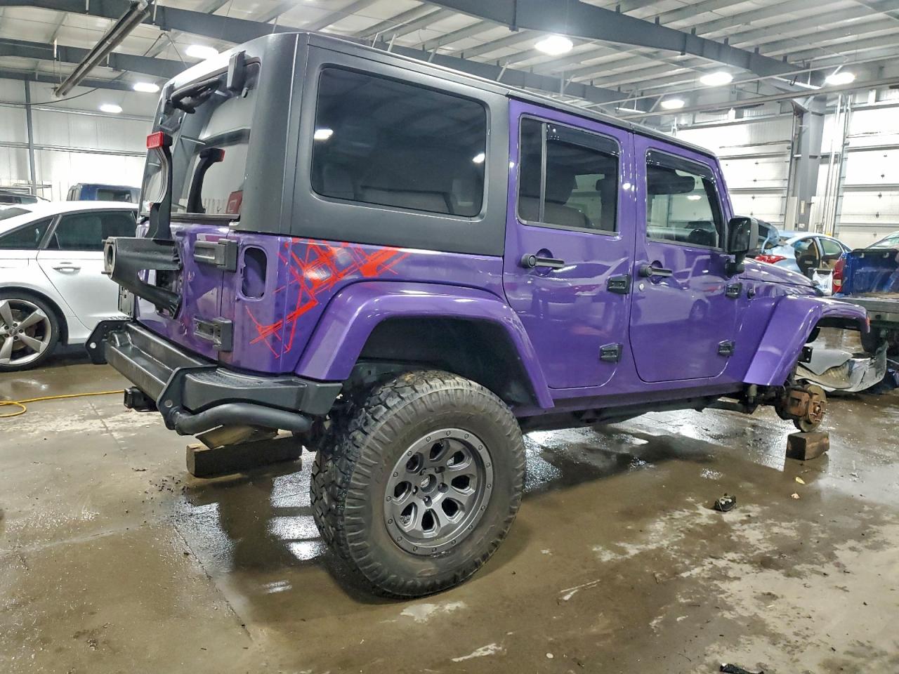 2016 Jeep Wrangler Unlimited Sahara VIN: 1C4BJWEG5GL226395 Lot: 93774325