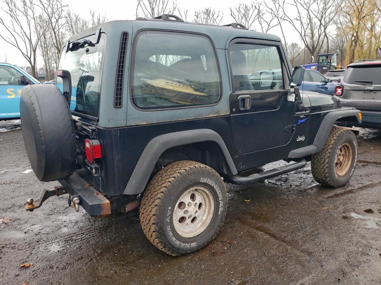 1998 Jeep Wrangler / Tj Sport VIN: 1J4FY19S8WP753685 Lot: 94530725