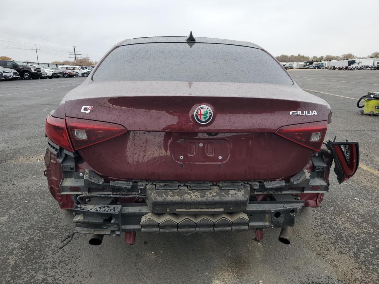 2019 Alfa Romeo Giulia Ti VIN: ZARFANBN3K7607071 Lot: 91737635