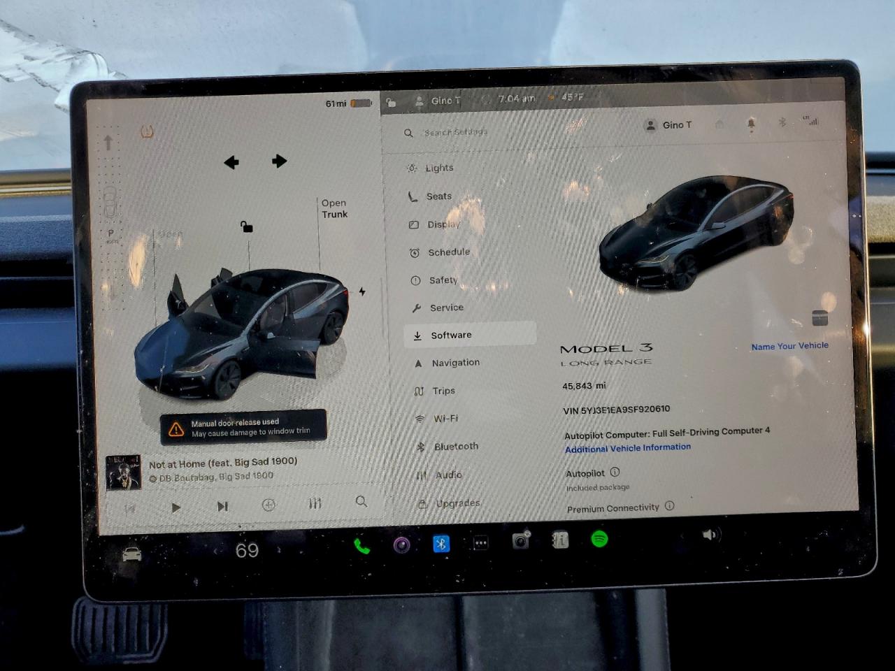 2025 Tesla Model 3 VIN: 5YJ3E1EA9SF920610 Lot: 94799285