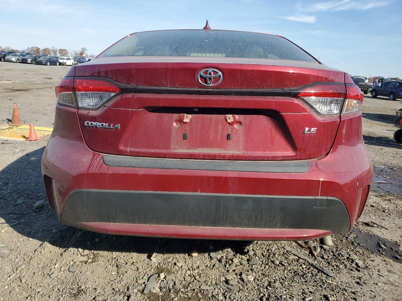 2022 Toyota Corolla Le VIN: JTDEPMAE1NJ222597 Lot: 91450325