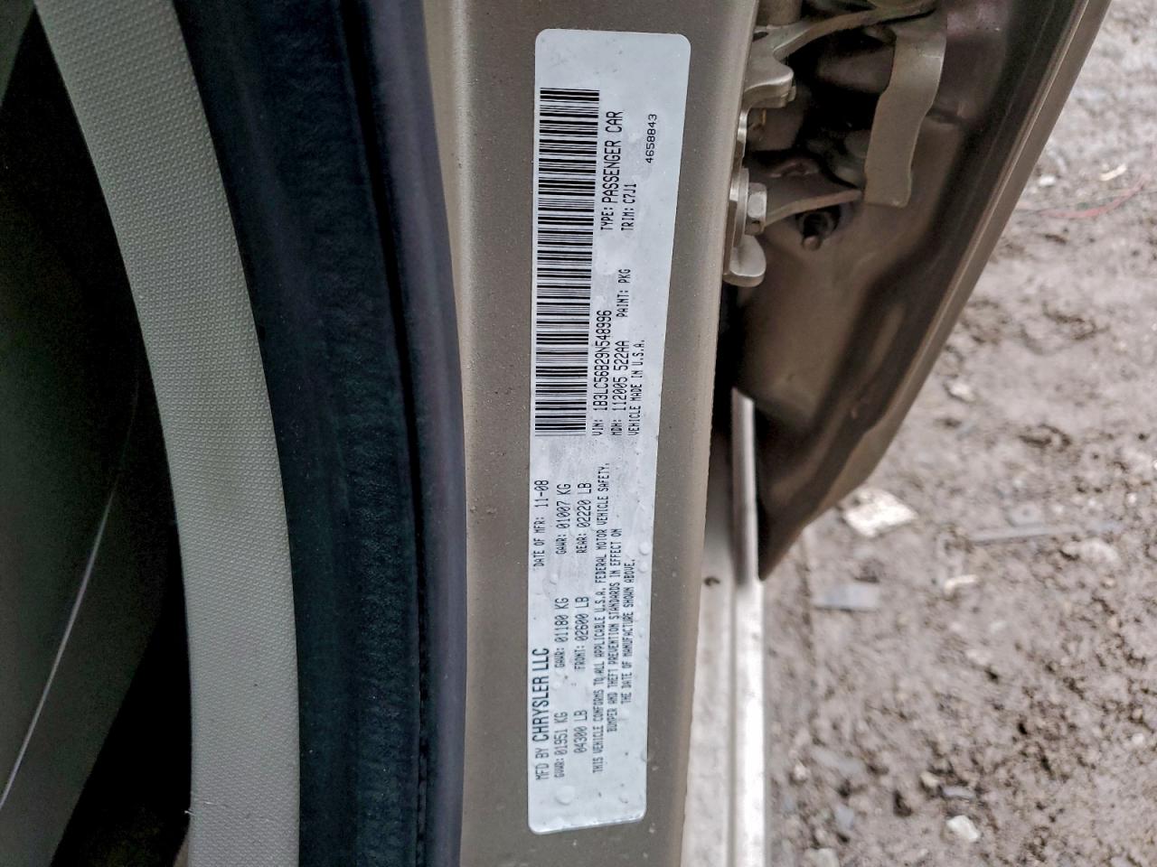 2009 Dodge Avenger Sxt VIN: 1B3LC56B29N548996 Lot: 93709175