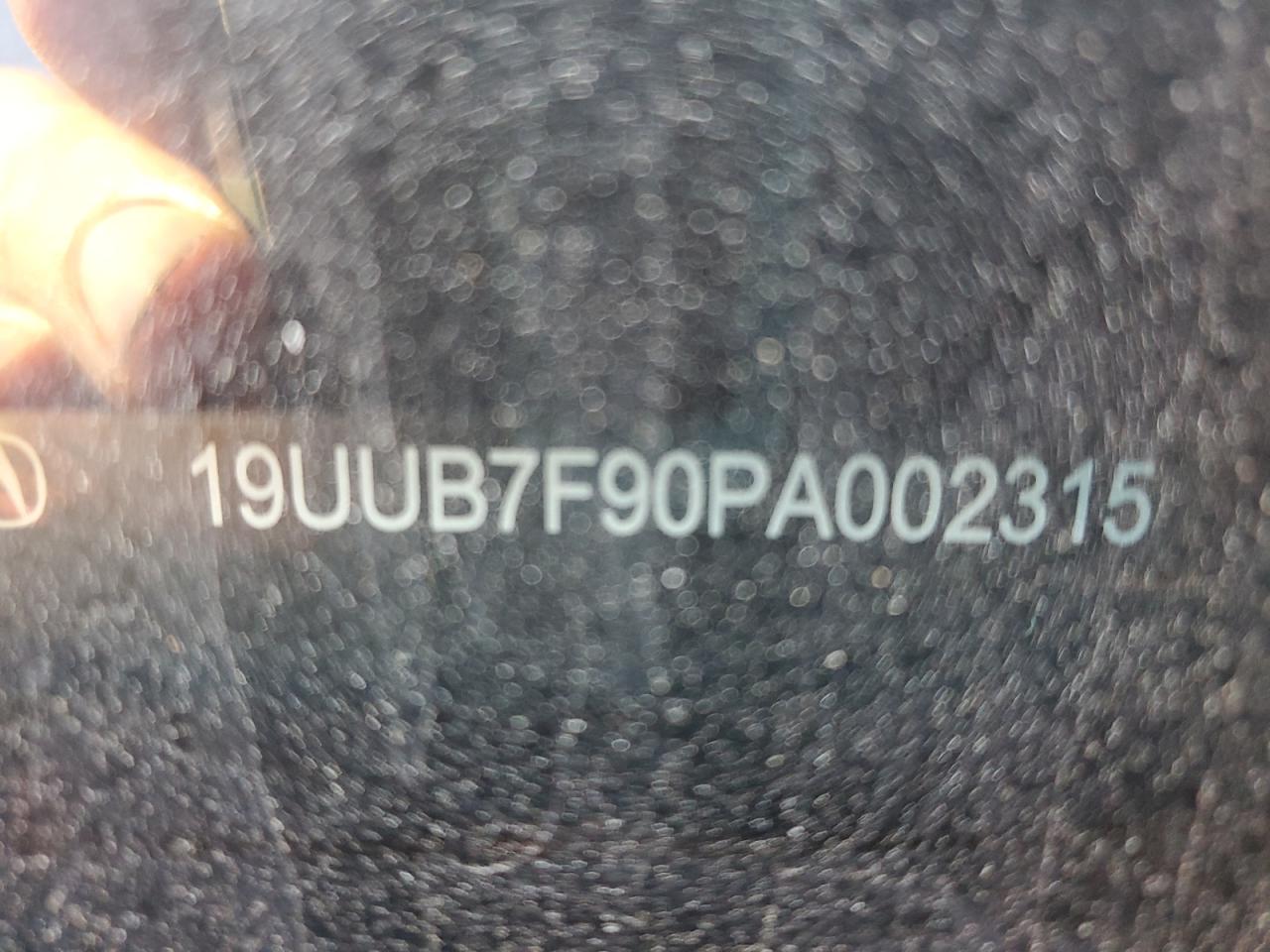 2023 Acura Tlx Type S VIN: 19UUB7F90PA002315 Lot: 66809835