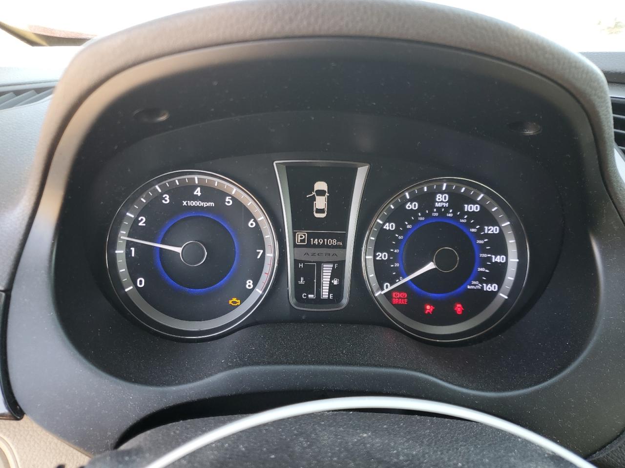 2013 Hyundai Azera Gls VIN: KMHFH4JG3DA316137 Lot: 92479085