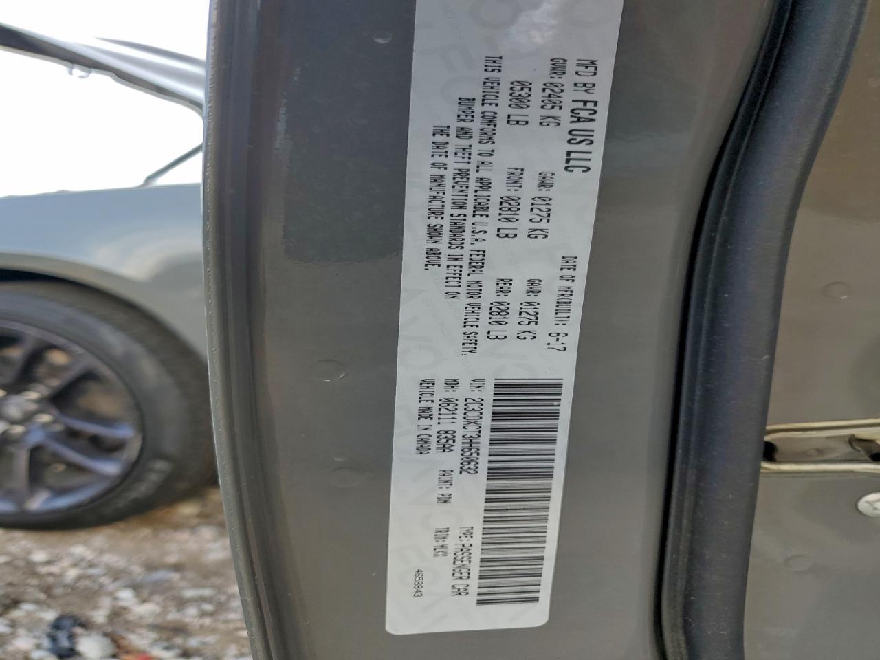 2017 Dodge Charger R/T VIN: 2C3CDXCT3HH650632 Lot: 93529595