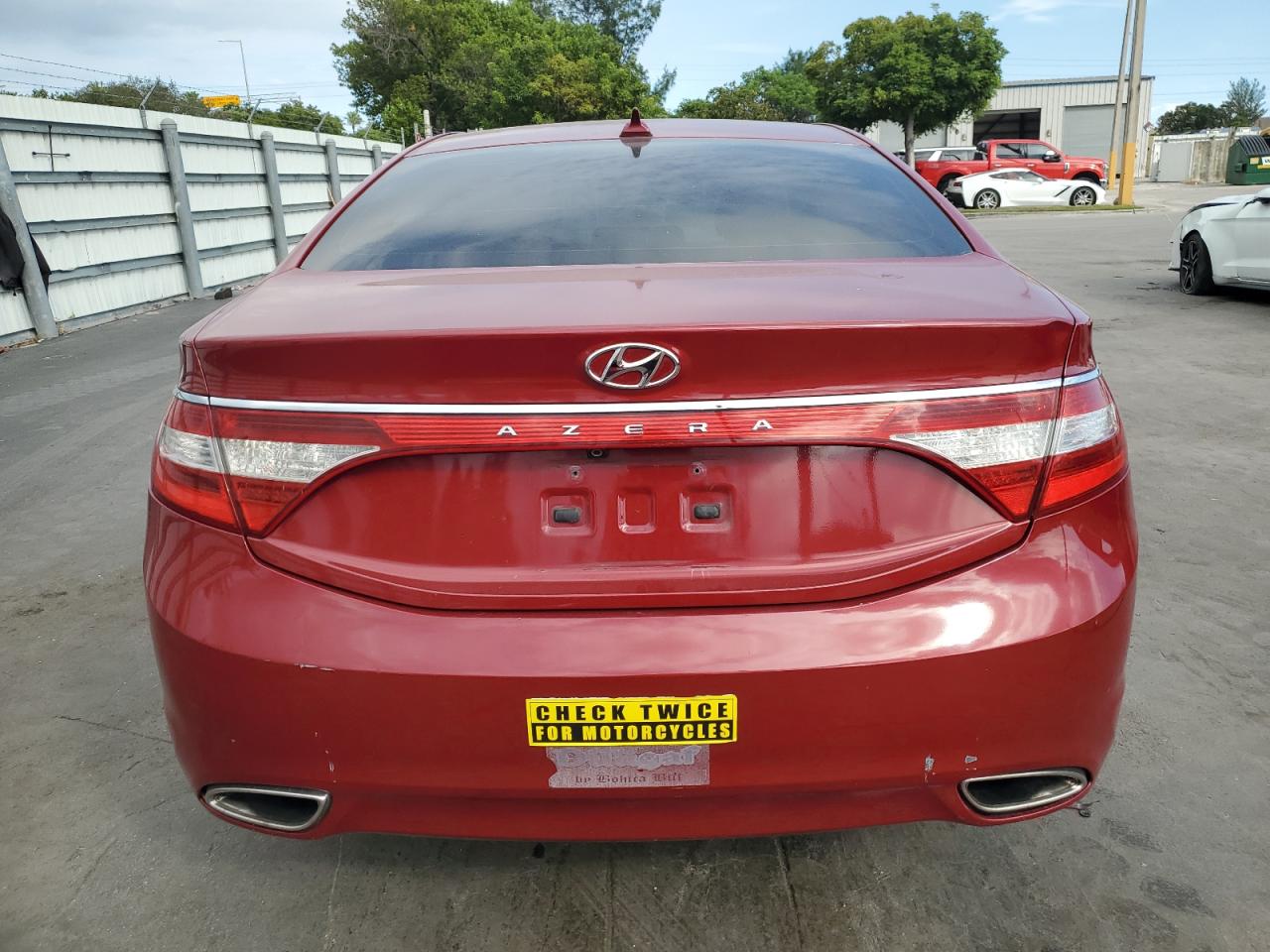 2012 Hyundai Azera Gls VIN: KMHFG4JG1CA164618 Lot: 91784935