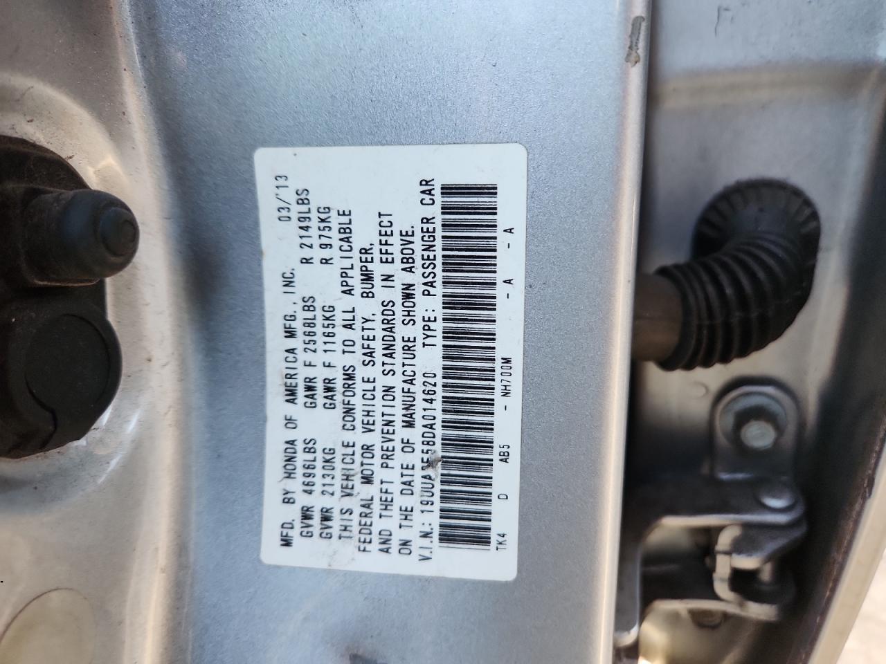 2013 Acura Tl Tech VIN: 19UUA8F58DA014620 Lot: 91673795